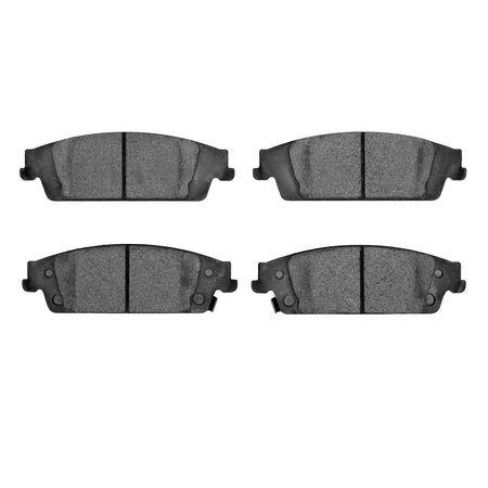 DYNAMIC FRICTION CO 5000 Advanced Brake Pads - Ceramic, Long Pad Wear, Rear 1551-1194-10